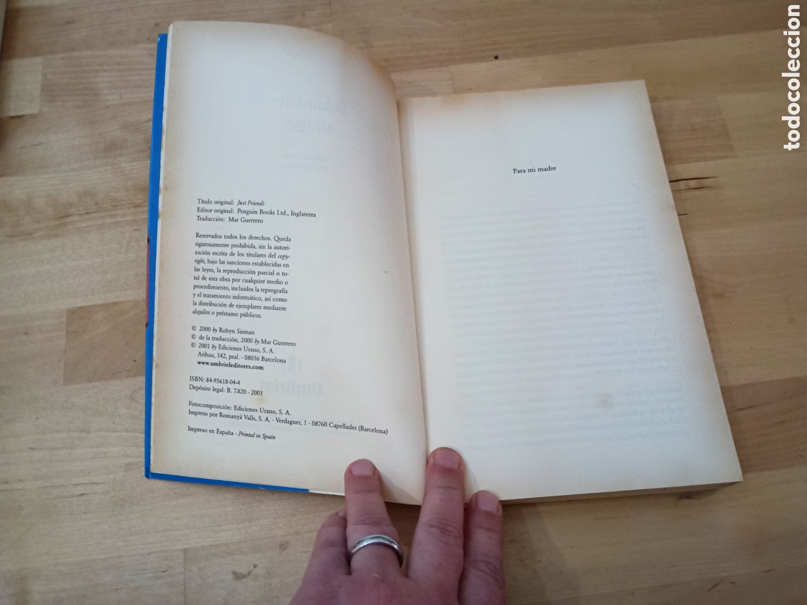 Libros: SOLAMENTE AMIGOS - ROBYN SISMAN - Foto 5