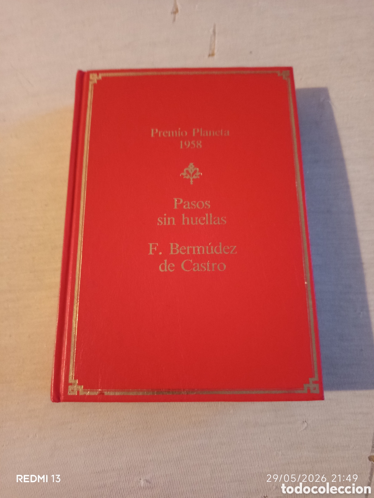 Libros: PASOS SIN HUELLAS. PLANETA 1958