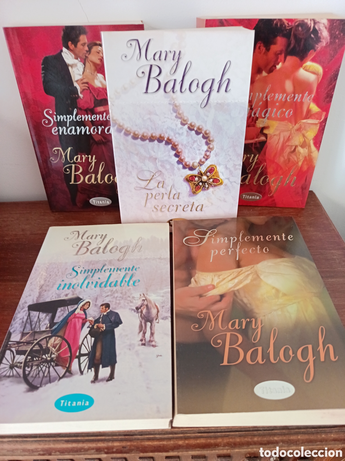 Libros: MARY BALOGH 5 NOVELAS