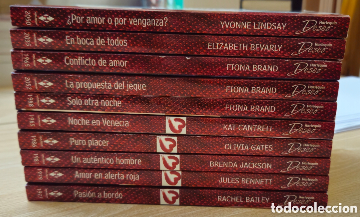 Libros: Novelas rom&aacute;nticas de Harlequ&iacute;n Deseo - Foto 1