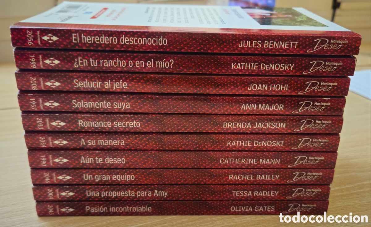 Libros: Novelas rom&aacute;nticas de Harlequ&iacute;n Deseo - Foto 1