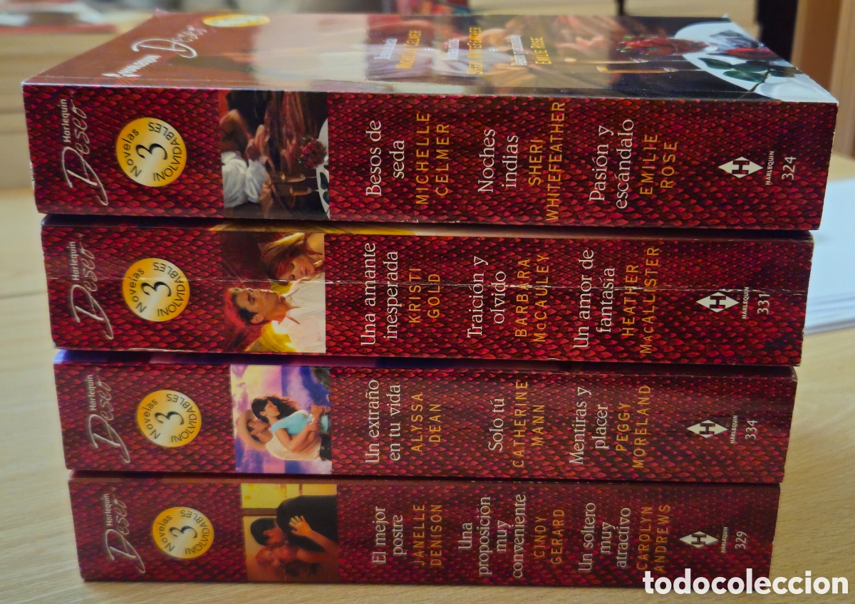 Libros: Novelas rom&aacute;nticas de Harlequ&iacute;n Deseo