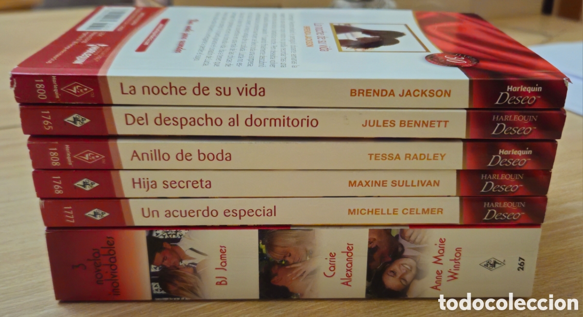 Libros: Novelas rom&aacute;nticas de Harlequ&iacute;n Deseo - Foto 1
