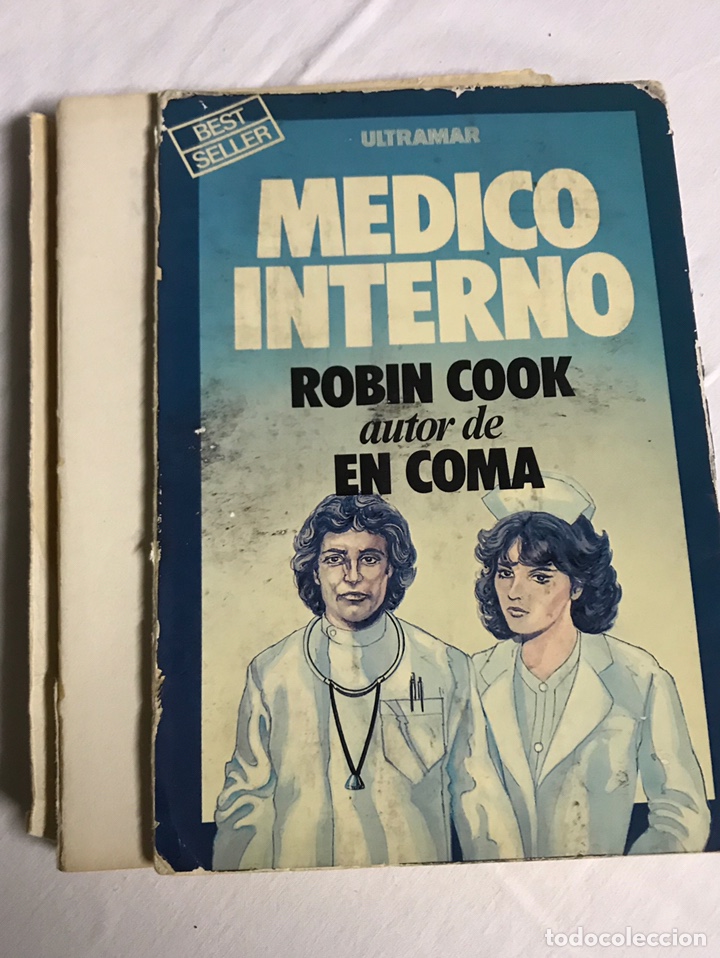 Libros nuevos de relatos y cuentos: LIBRO M&Eacute;DICO INTERNO. ROBIN COOK - Foto 3