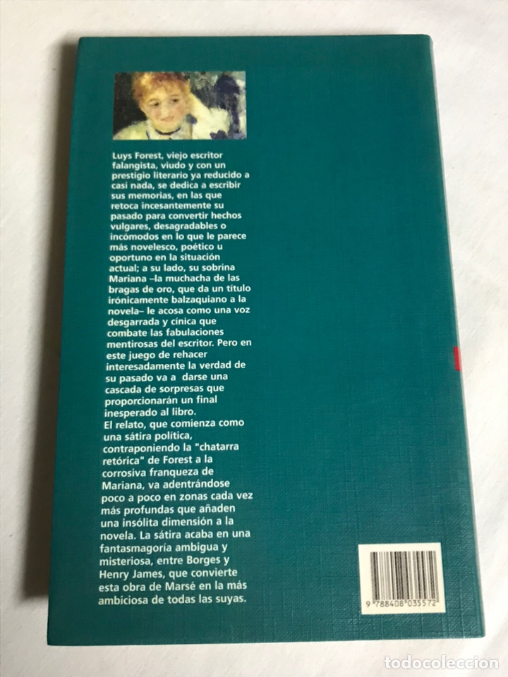 Libros nuevos de relatos y cuentos: LIBRO LA MUCHACHA DE LAS BRAGAS DE ORO. JUAN MARSE - Foto 2