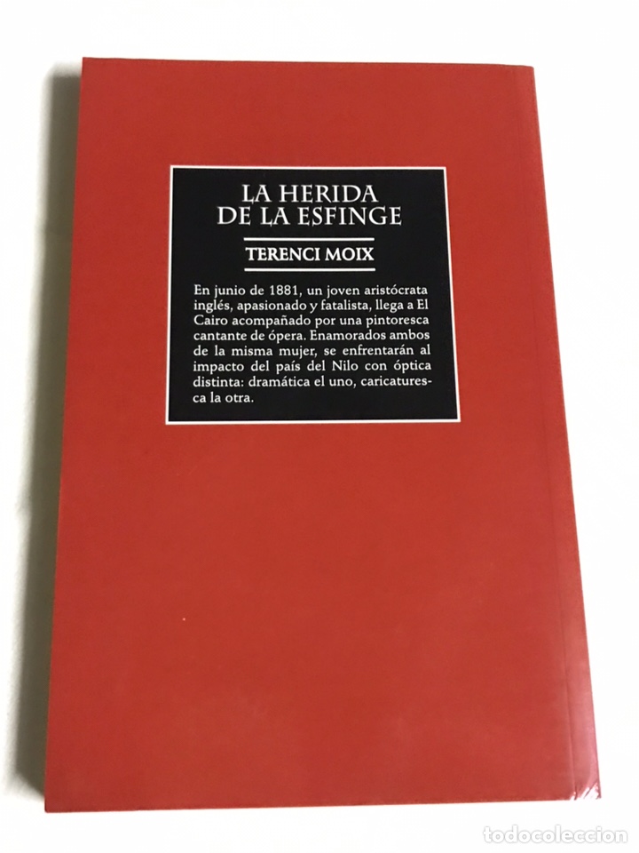 Libros nuevos de relatos y cuentos: LIBRO LA HERIDA DE LA ESFINGE. TERENCI MOIX - Foto 2