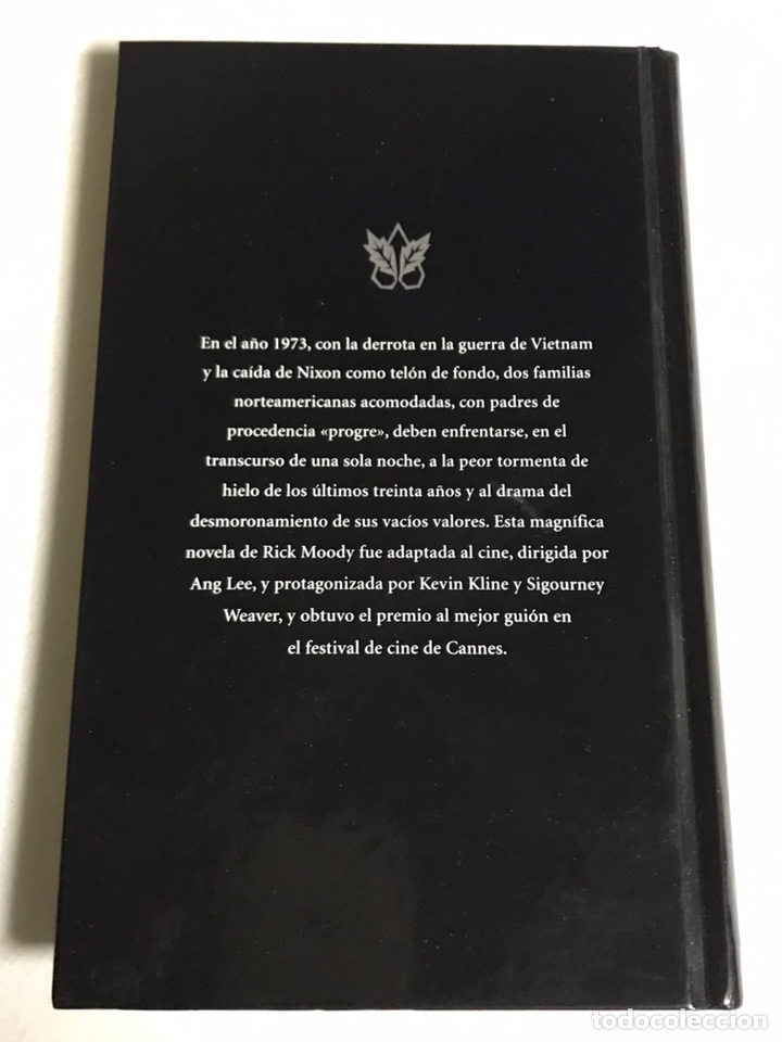 Libros nuevos de relatos y cuentos: LIBRO LA TORMENTA DE HIELO. RICK MOODY - Foto 2