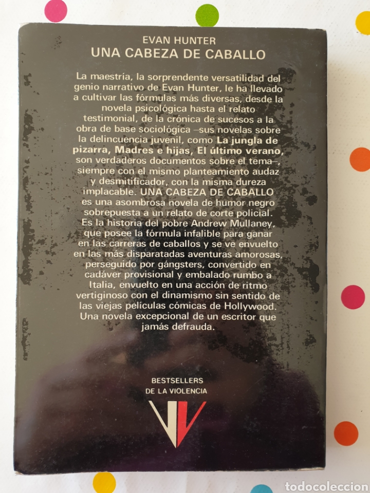 Libros nuevos de relatos y cuentos: Cabeza de caballo Evan Hunter - Foto 2