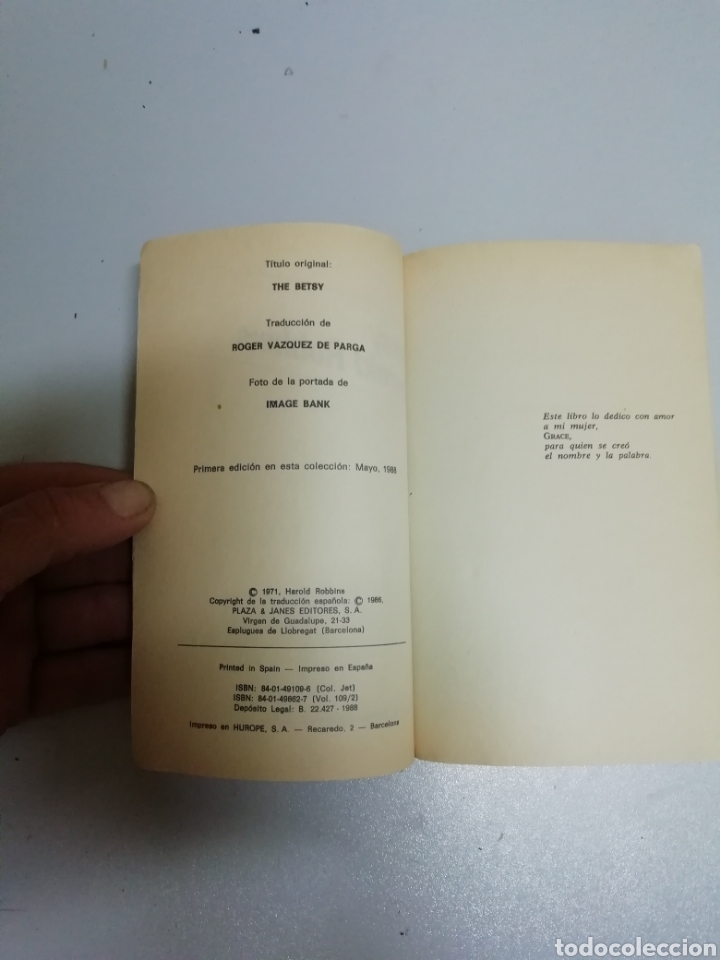 Libros nuevos de relatos y cuentos: Betsy Harold Robbins - Foto 3