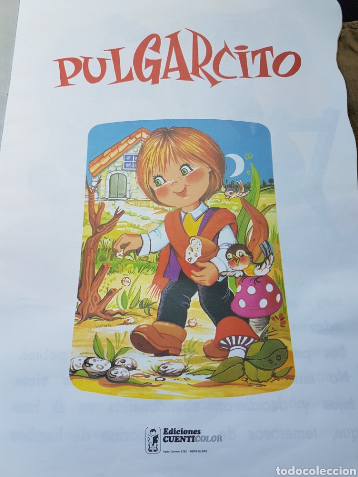 Libros nuevos de relatos y cuentos: Cuento Pulgarcito ediciones cuenticolor 1993 - Foto 2