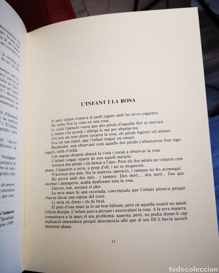 Libros nuevos de relatos y cuentos: Libro &rdquo;Contes dUlldocell&rdquo; (Antoni Boada) - Foto 2
