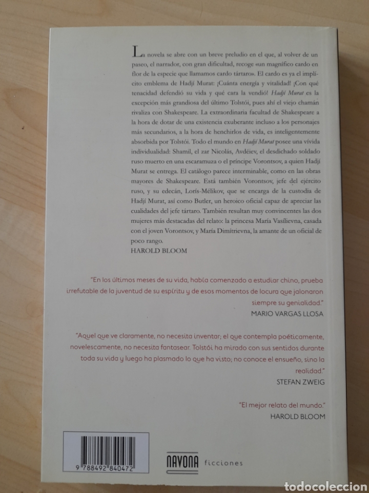 Libros nuevos de relatos y cuentos: Hadj&iacute; Murat. Lev Tolstoi - Foto 2