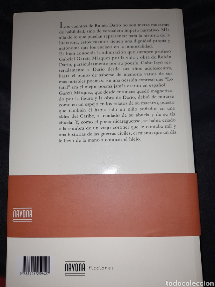 Libros nuevos de relatos y cuentos: Cuentos. Rub&eacute;n Dar&iacute;o - Foto 2