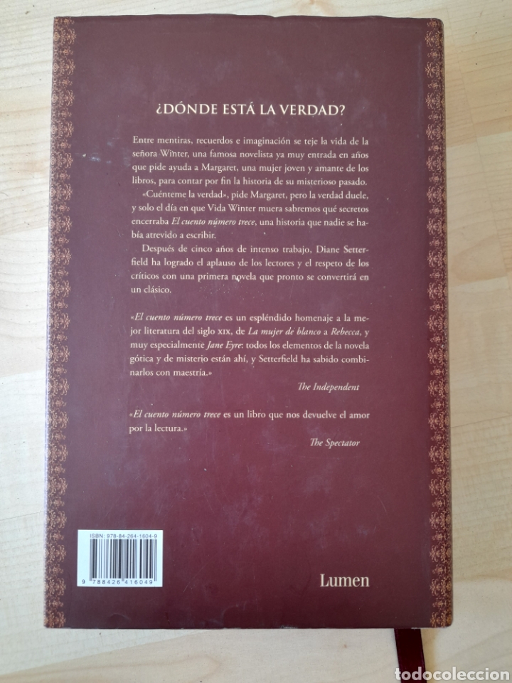 Libros nuevos de relatos y cuentos: El cuento n&uacute;mero trece. Diana Setterfield - Foto 2