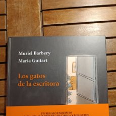 Libros Nuevos de Relatos y Cuentos: LOS GATOS DE LA ESCRITORA MURIEL BARBERY MARIA GUITART FERRER. Lote 352037139