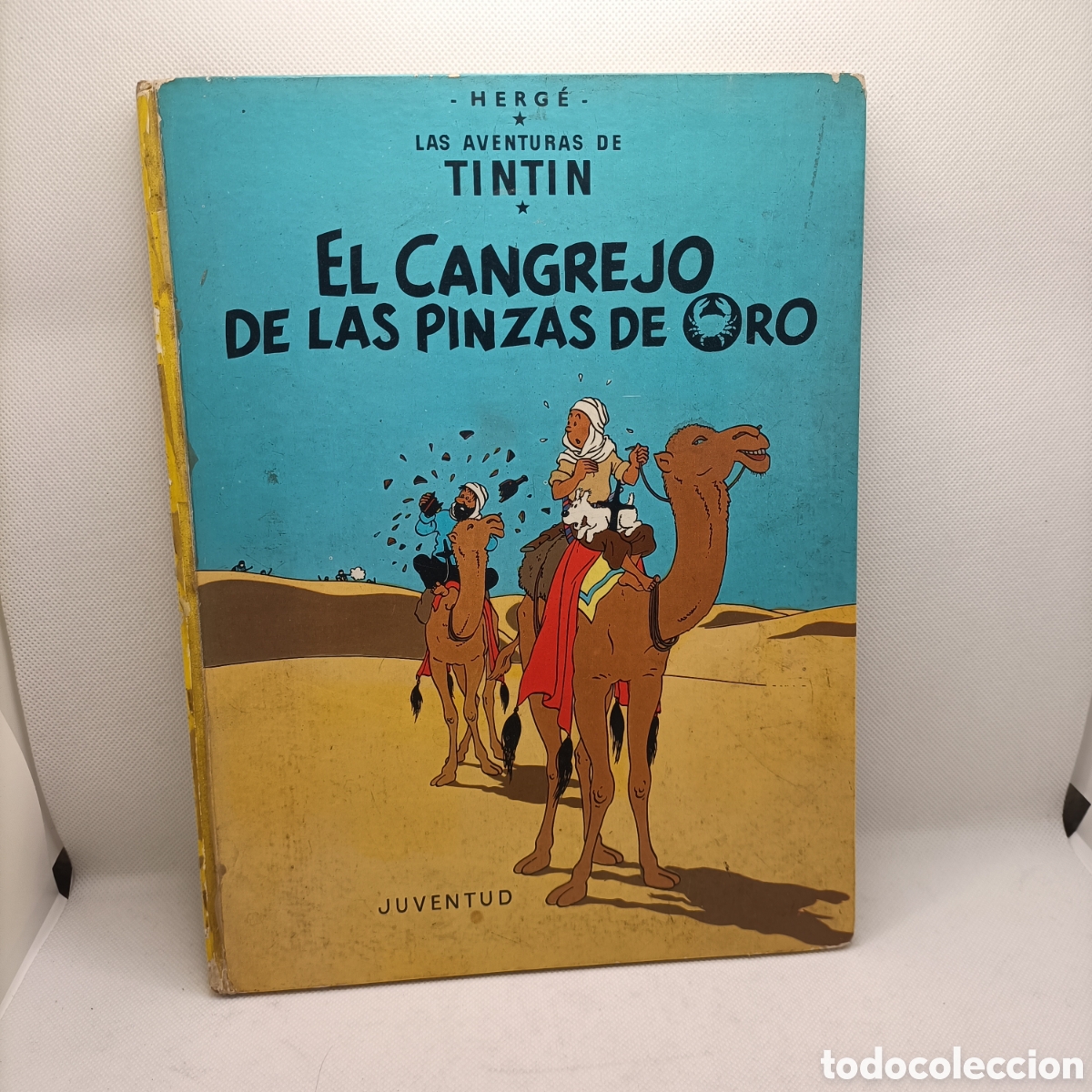 Libros nuevos de relatos y cuentos: Libro el cangrejo de las pinzas de oro - Foto 1