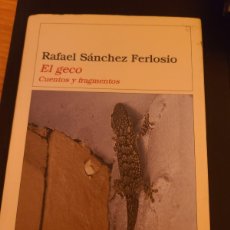 Libros Nuevos de Relatos y Cuentos: EL GECO. RAFAEL SÁNCHEZ FERLOSIO