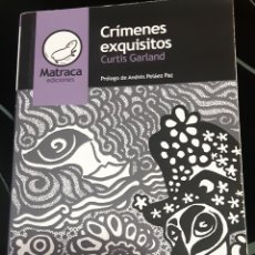Libros Nuevos de Relatos y Cuentos: CURTIS GARLAND ”CRIMENES EXQUISITOS”