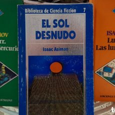 Libros Nuevos de Relatos y Cuentos: ISAAC ASIMOV EL SOL DESNUDO EL GRAN SOL DE MERCURIO LAS LUNAS DE VENUS