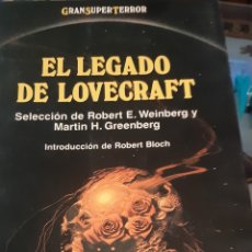 Libros Nuevos de Relatos y Cuentos: EL LEGADO DE LOVECRAFT EDITADO POR MARTÍNEZ ROCA 1991