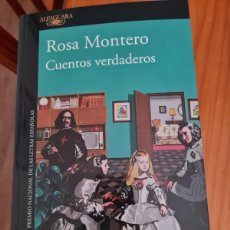 Libros Nuevos de Relatos y Cuentos: CUENTOS VERDADEROS. AUT. ROSA MONTERO, JMOLINA1946