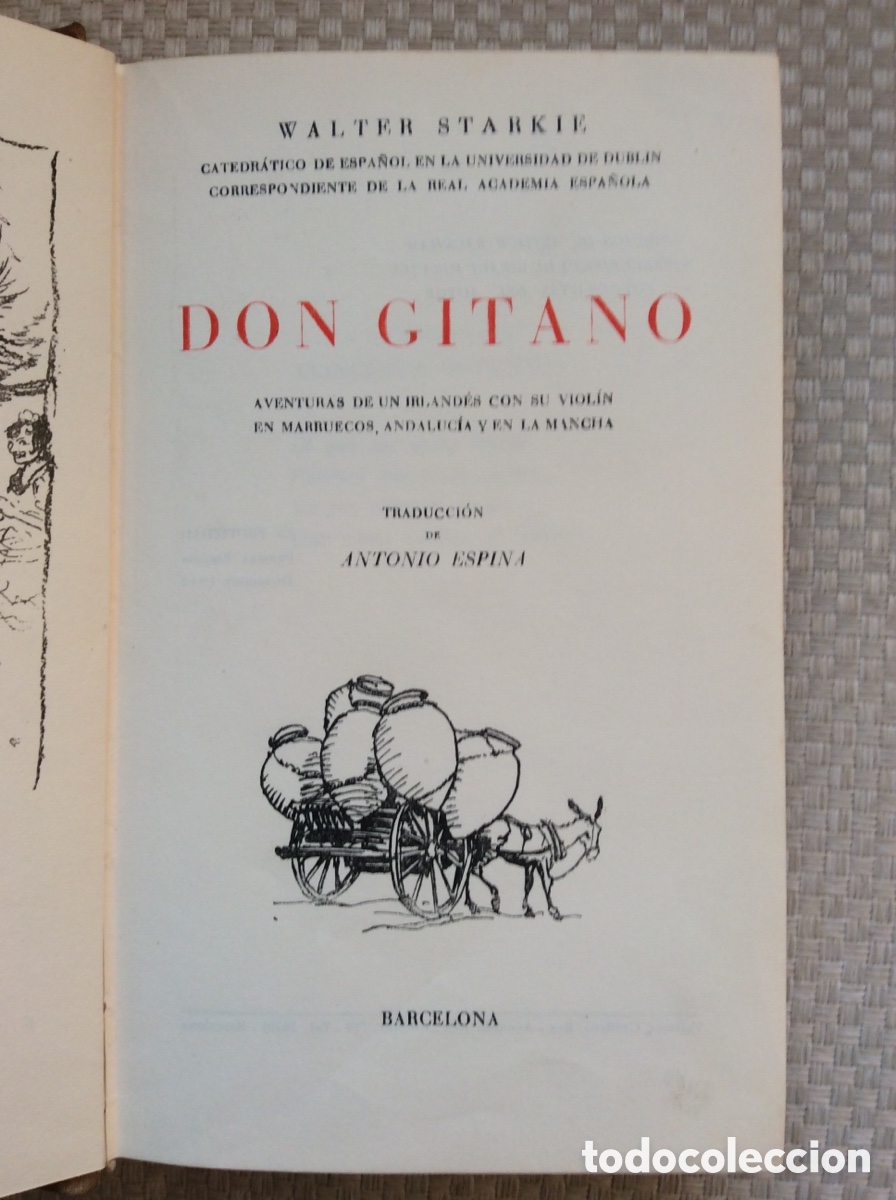 Libros nuevos de relatos y cuentos: DON GITANO. WALTER STARKIE. - Foto 2