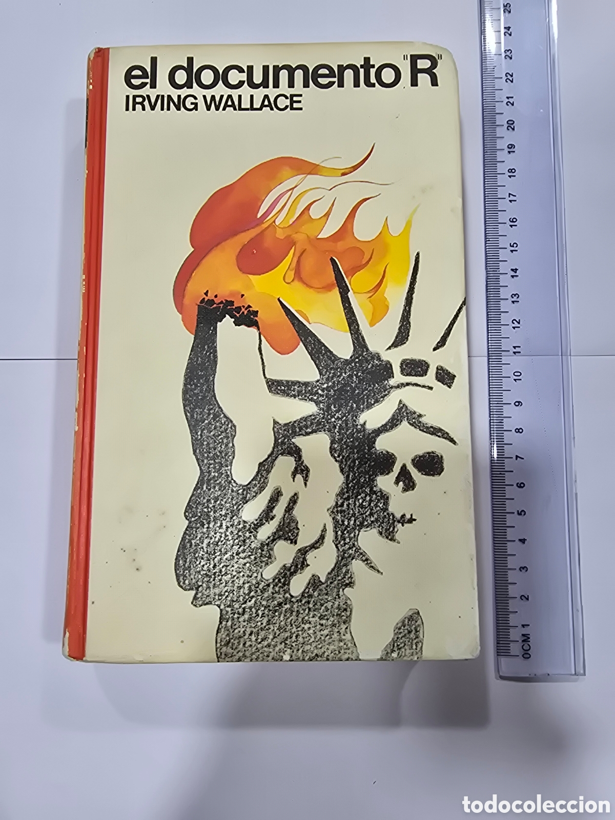 Libros nuevos de relatos y cuentos: EL DOCUMENTO R , IRVING WALLACE - Foto 1