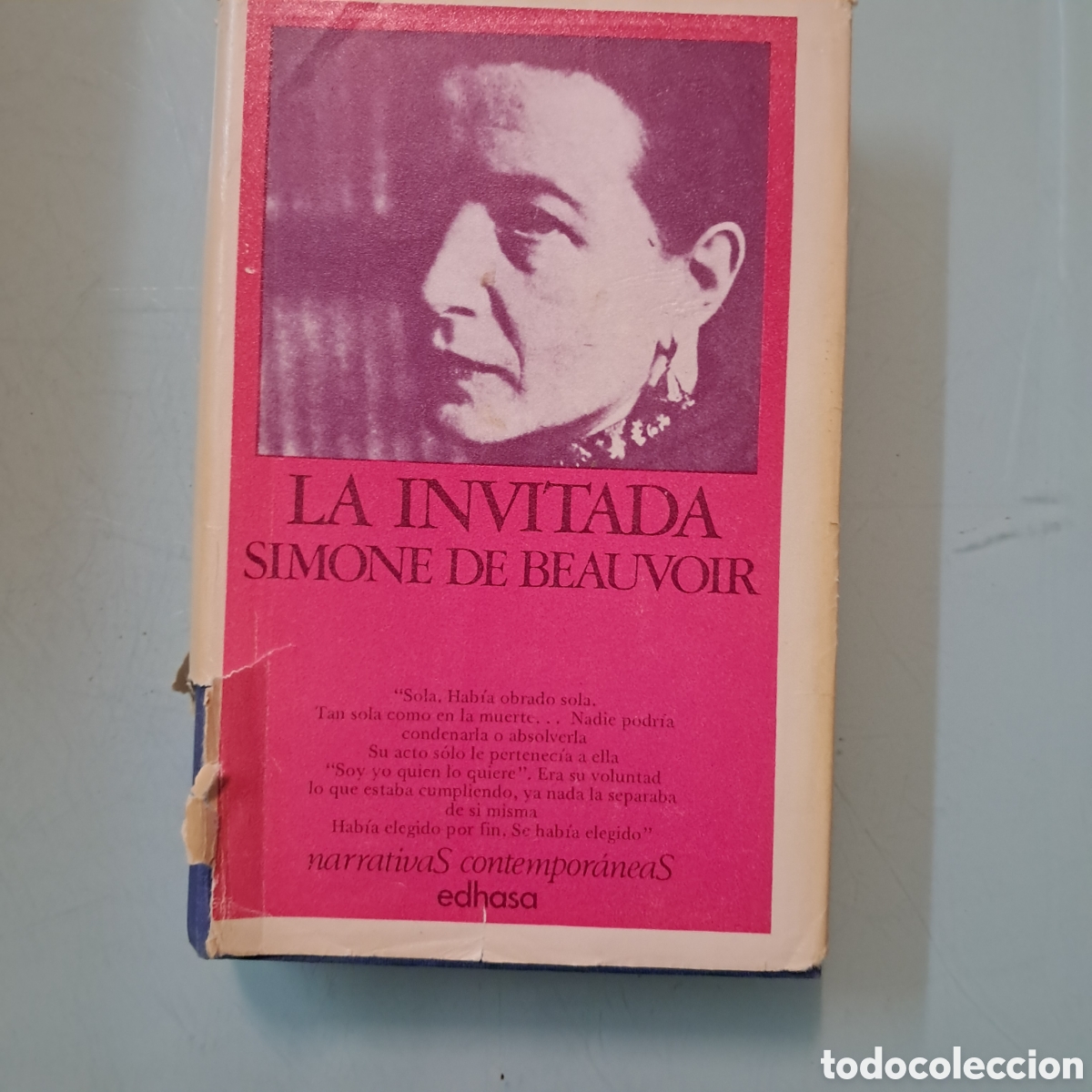 Libros nuevos de relatos y cuentos: Simone Beauvoir, La invitada EDHASA - Foto 1
