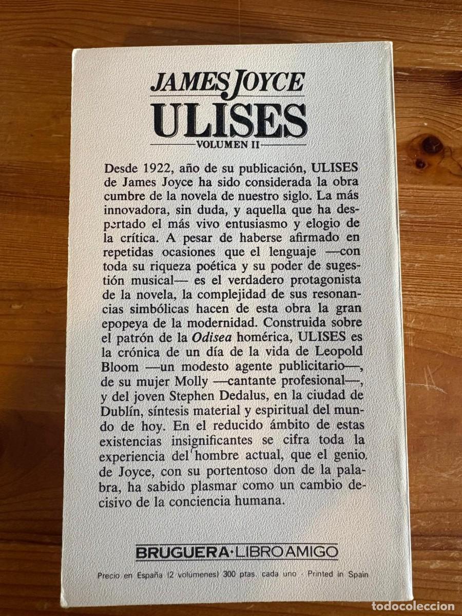 Libros nuevos de relatos y cuentos: Ulises (Volumen 2)-Edici&oacute;n 1980 - Foto 2