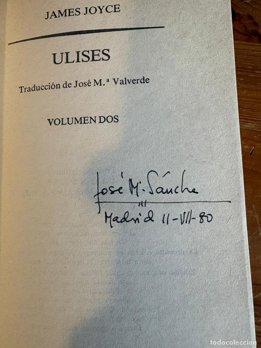 Libros nuevos de relatos y cuentos: Ulises (Volumen 2)-Edici&oacute;n 1980 - Foto 4