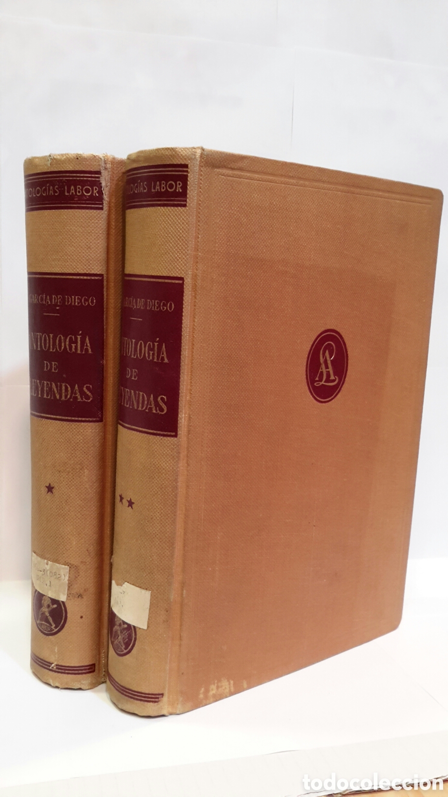 Libros Nuevos de Relatos y Cuentos: V. Garc&iacute;a de Diego - Antolog&iacute;a de leyendas de la literatura universal (2 vol)