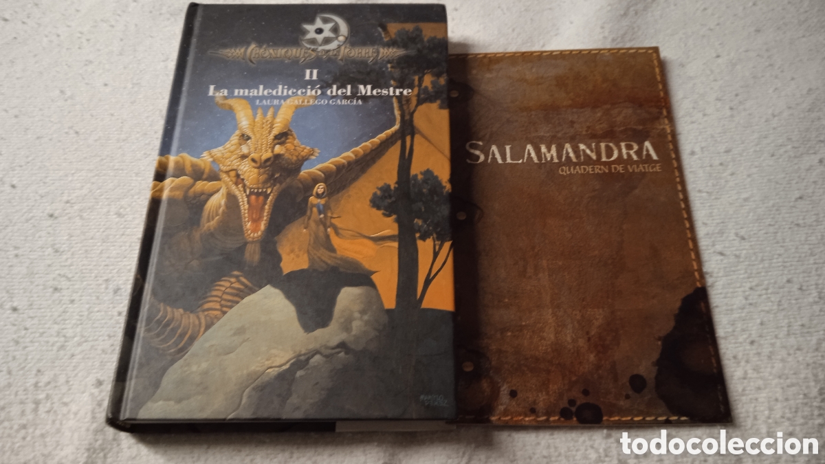 Libros Nuevos de Relatos y Cuentos: Salamandra II: La maledici&oacute; del Mestre + Quadern de Viatge | Edici&oacute;n tapa dura | Laura Gallego Garc&iacute;