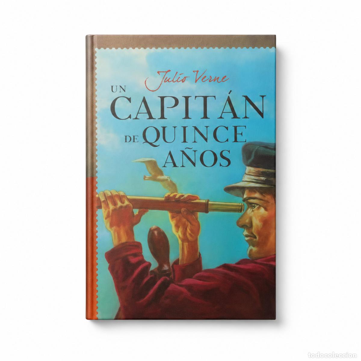 Libros nuevos de relatos y cuentos: Julio Verne &ndash; Un capit&aacute;n de quince a&ntilde;os &ndash; Servilibro &ndash; LM