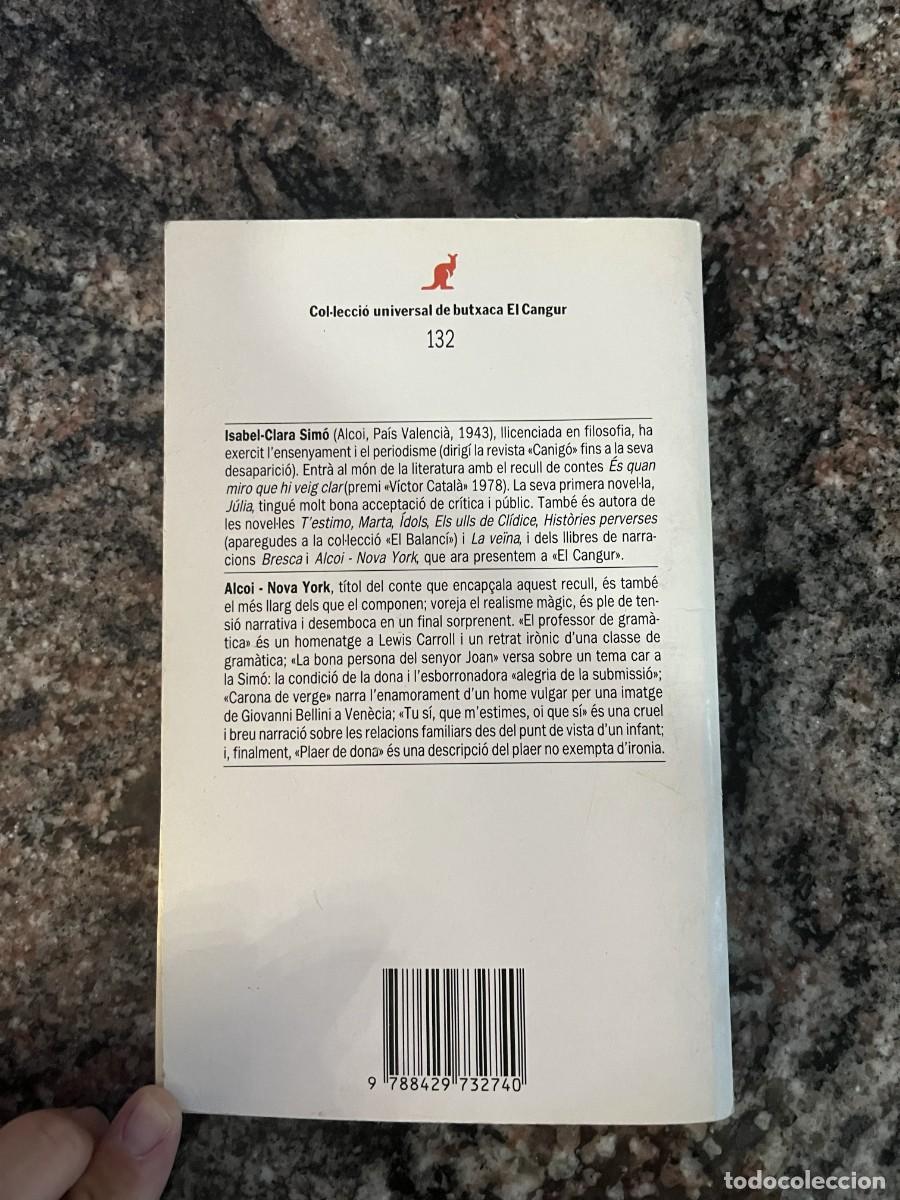 Libros nuevos de relatos y cuentos: Alcoi - Nova York | Isabel-Clara Sim&oacute; - Foto 5