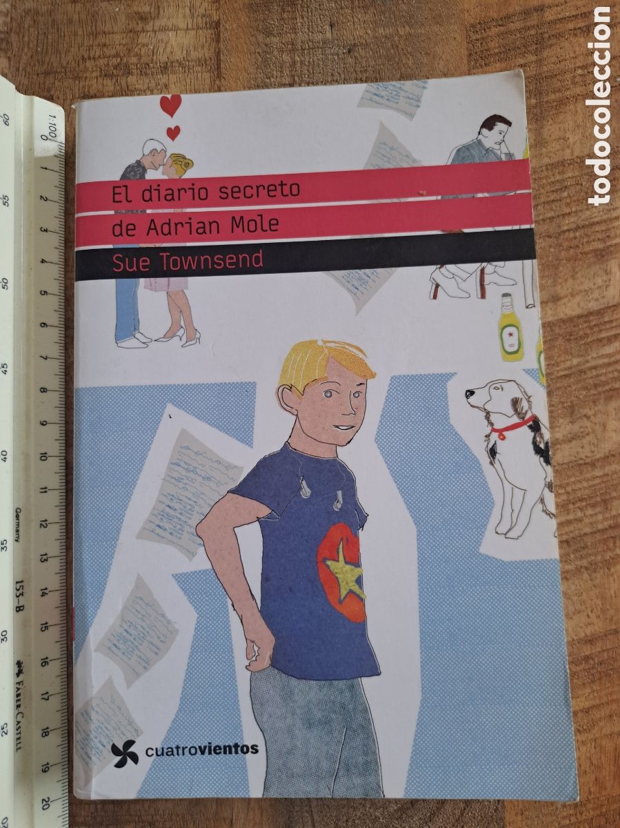 Libros nuevos de relatos y cuentos: Jml El diario secreto de Adrian Mole. Sue Townsend. Cuatrovientos. Planetalector. A&ntilde;o 2010.