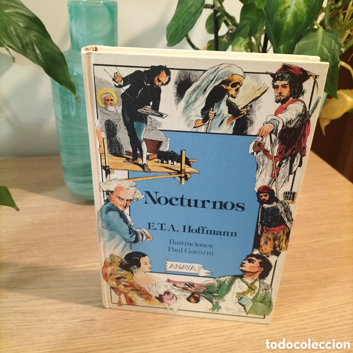 Libros nuevos de relatos y cuentos: NOCTURNOS - E.T.A. HOFFMAN - ANAYA COLECCI&Oacute;N LAURIN - ESTADO IMPECABLE