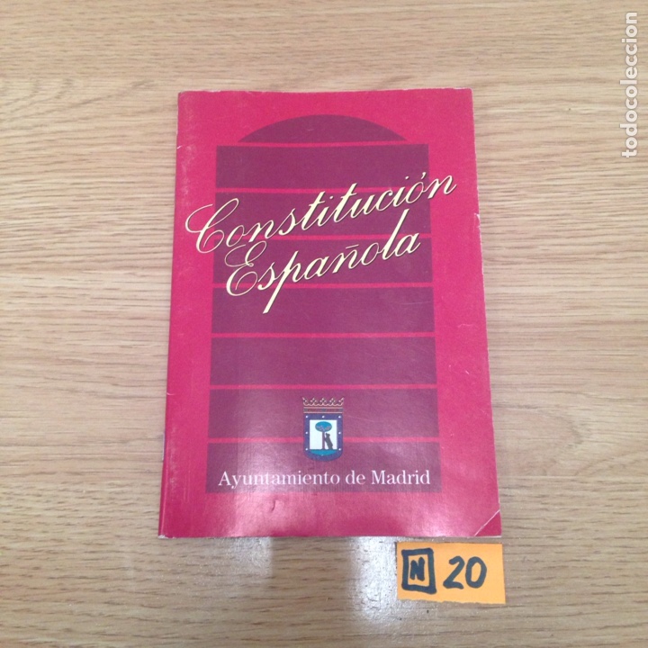 Libros: Constituci&oacute;n espa&ntilde;ola - Foto 1
