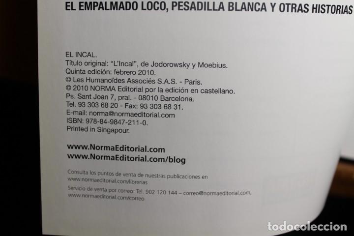 Libros: JODOROWKY- ALEJANDRO MOEBIUS, EL INCAL - Foto 2