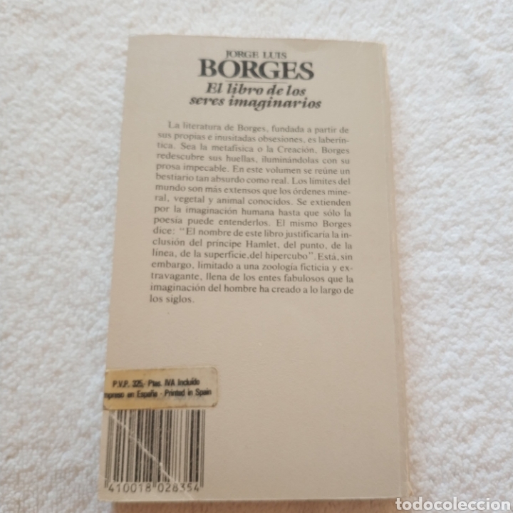 Libros: El libro de los seres imaginarios - Foto 2