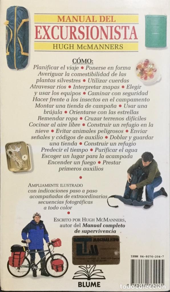 Libros: Manual del excursionista. Blume. NUEVO - Foto 2