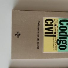 Libros: CC-686 LIBRO CODIGO CIVIL TECNOS