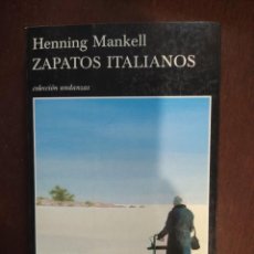 Libros: BEST SELLER ZAPATOS ITALIANOS. HENNING MANKELL. ENVIO CERTIFICADO INCLUIDO. Lote 217208186