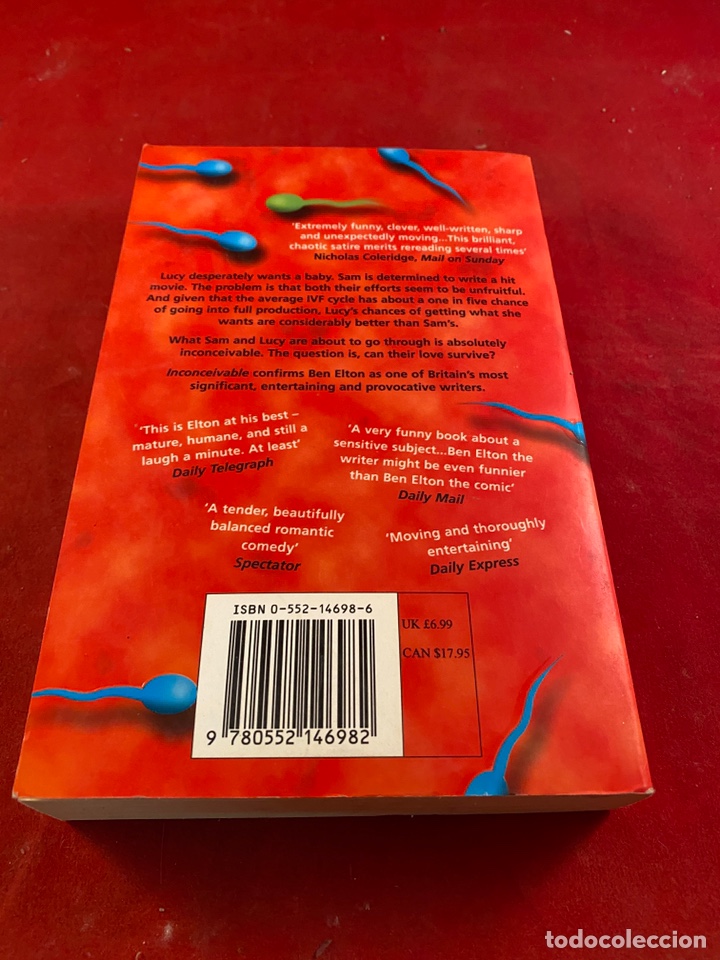 Libros: BEN ELTON - Inconceivable - Foto 3