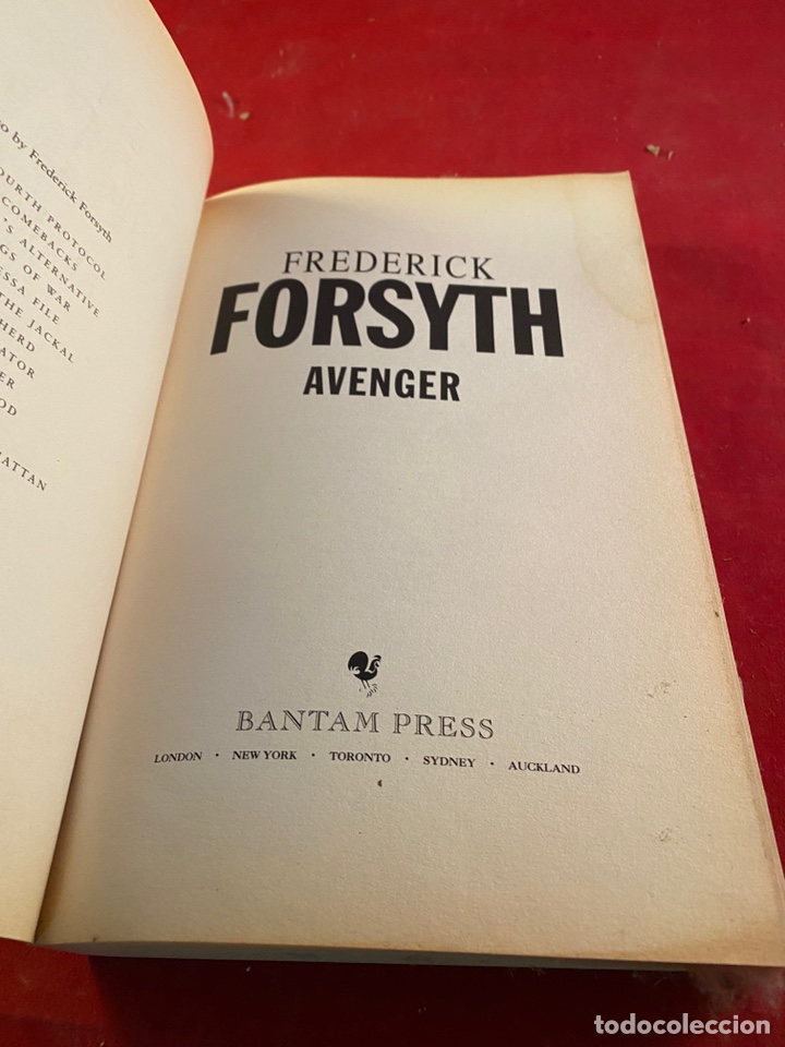 Libros: Frederick Forsyth Avenger - Foto 2