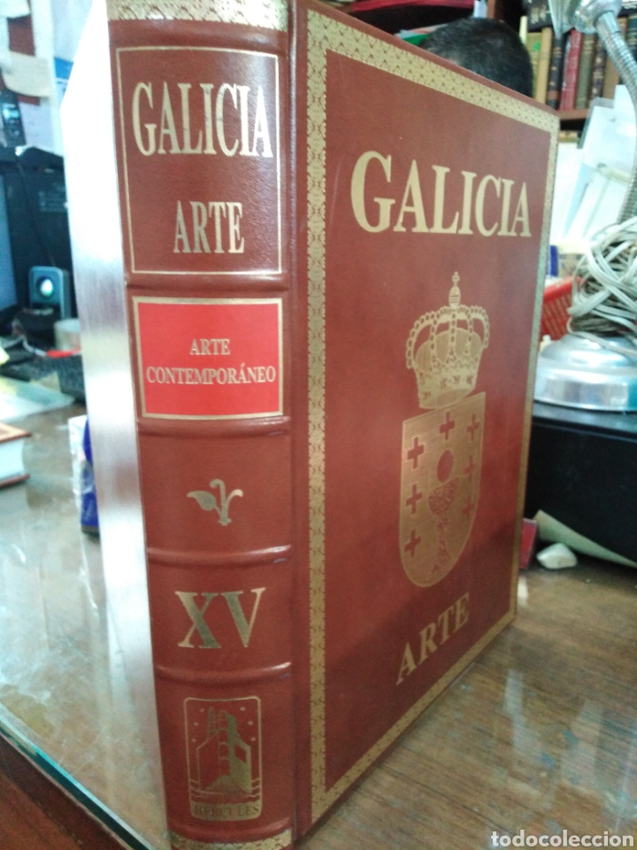 Libros: GALICIA-ARTE-HERCULES DE EDICIONES-TOMO XV-ARTE CONTEMPOR&Aacute;NEO,1995,PROFUSAMENTE ILUSTRADO,TEMA GALL