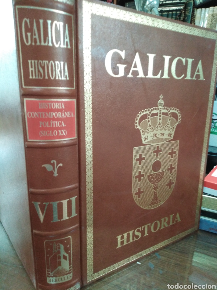 Libros: GALICIA-HISTORIA-HERCULES DE EDICIONES-TOMO VIII-HISTORIA CONTEMPOR&Aacute;NEA.POLITICA(SIGLO XX)1991,PROFU