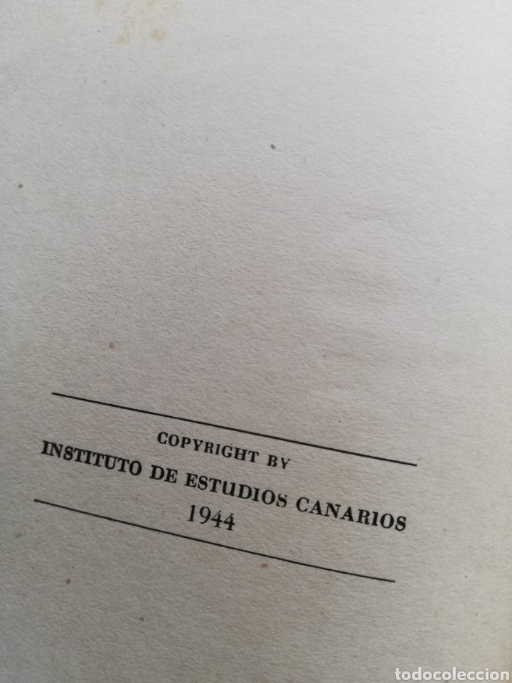 Libros: LIBRO TAGORO..INSTITUTO ESTUDIO. DE CANARIA , LA LAGUNA .AÑO 1944..TIRADA NUMERADA.1.000 EJEMPLARES - Foto 4 - 220483467