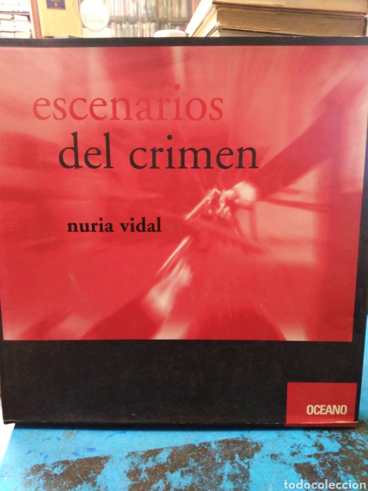 Libros: ESCENARIOS DEL CRIMEN-NURIA VIDAL-EDITA OCEANO 2004,PROFUSAMENTE ILUSTRADO