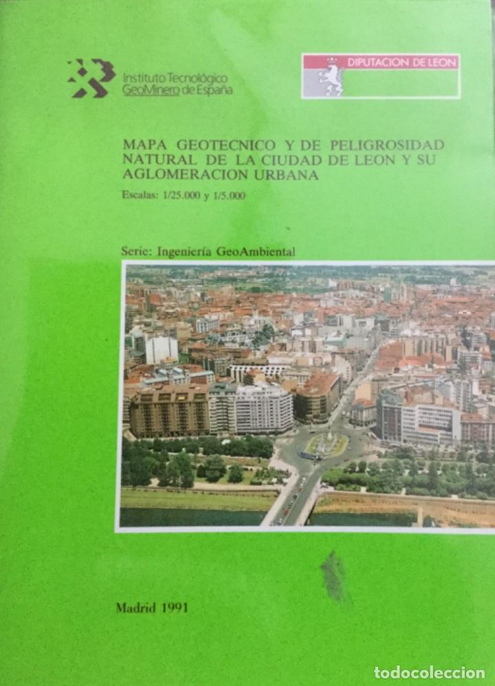 Livros: Mapa Geot&eacute;cnico y de peligrosidad natural de la ciudad de Le&oacute;n y su aglomeraci&oacute;n urbana. NU