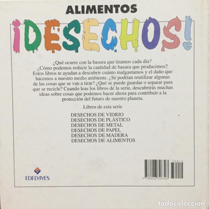 Libros: ALIMENTOS DESECHOS. NUEVO - Foto 3